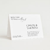 Minimalistisches elegantes Programm für moderne Ho