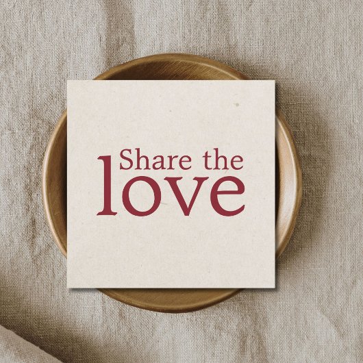 Minimalistisches elegantes Textur Beige Salon Empfehlungskarte