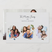 Minimalistisches Elegantes Weihnachten Einfaches 4 (Vorne/Hinten)