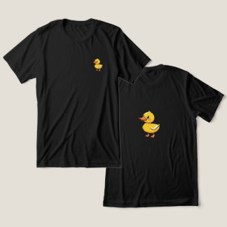 Minimalistisches Enten-Grafik-T-Shirt Tri-Blend Shirt
