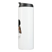 Minimalistisches Erröten - Sie sind genug Thermosbecher (Nach rechts gedreht)