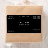 Minimalistisches Face-Serum-Etikett (Insitu)