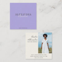 Minimalistisches feines Script Boho Modernes Lila