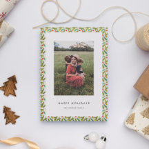 Minimalistisches festliches Happy Holidays Weihnac