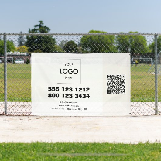 Minimalistisches Firmenlogo Banner (InSitu)