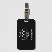 Minimalistisches Firmenlogo Gepäckanhänger (Vorderseite Vertikal)