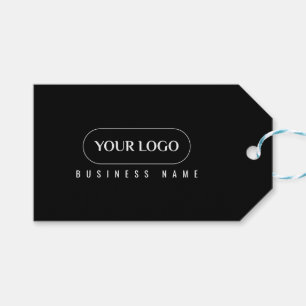 Minimalistisches Firmenlogo Geschenkanhänger