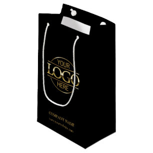 Minimalistisches Firmenlogo Kleine Geschenktüte
