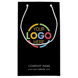 Minimalistisches Firmenlogo Kleine Geschenktüte