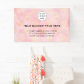 Minimalistisches Firmenlogo Modernes berufliches R Banner (Insitu)