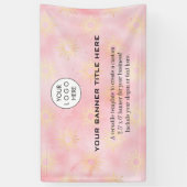 Minimalistisches Firmenlogo Modernes berufliches R Banner (Vertikal)