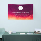 Minimalistisches Firmenlogo Modernes berufliches R Banner (Messeveranstaltung)