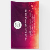 Minimalistisches Firmenlogo Modernes berufliches R Banner (Vertikal)