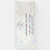 Minimalistisches Firmenlogo Modernes berufliches W Banner (Vertikal)