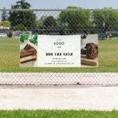 Minimalistisches Firmenlogo Modernes Foto Banner (Insitu)