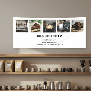 Minimalistisches Firmenlogo Modernes Foto Banner