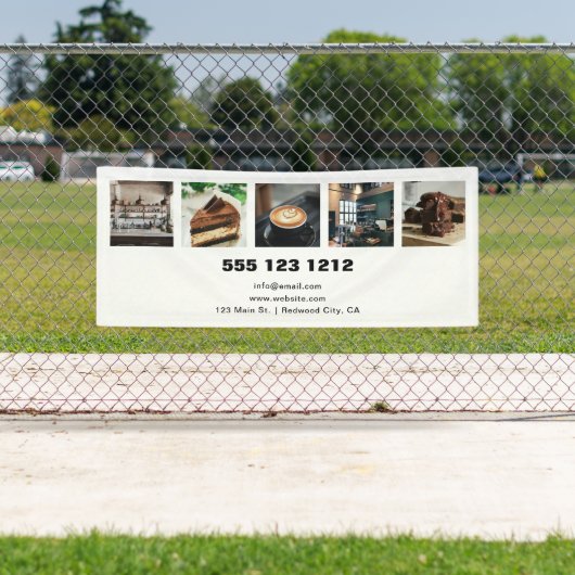 Minimalistisches Firmenlogo Modernes Foto Banner (Insitu)