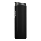 Minimalistisches Firmenlogo Thermosbecher (Nach rechts gedreht)