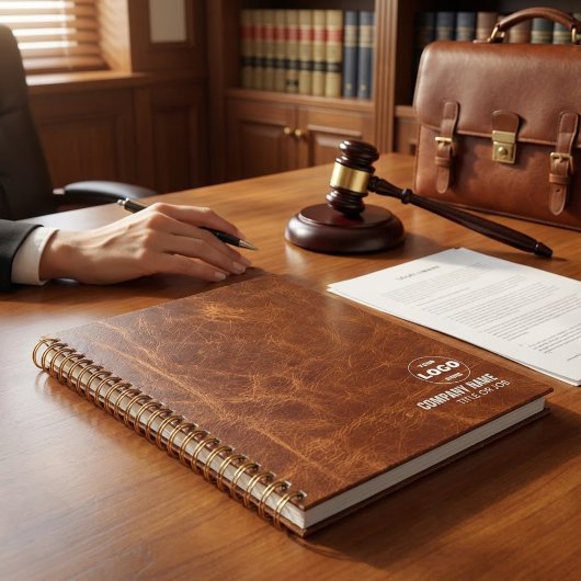 Minimalistisches Firmenlogo und Jobtitelplan Planer