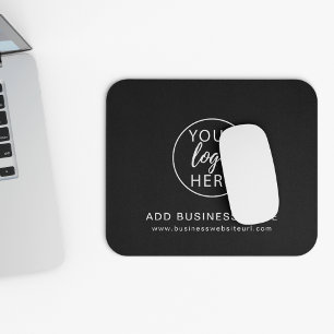 Minimalistisches Firmenlogo und Website Mousepad