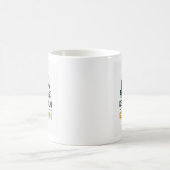Minimalistisches Fischerei-Tassendesign Kaffeetasse (Mittel)