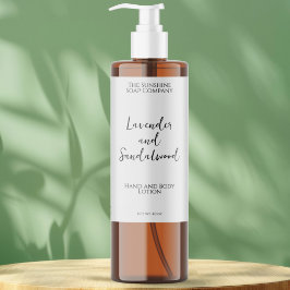 Minimalistisches Flaschenetikett für weiße, wasser Schaumweinetikett