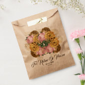 Minimalistisches florales Elegant Hochzeitsgast Geschenktütchen (Versiegelt)