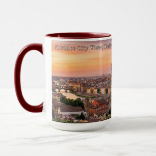 Minimalistisches Florenz Italien Ästhetische Stadt Tasse