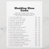 Minimalistisches formales Hochzeitsschuhspiel (Vorderseite)