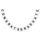 Minimalistisches Foto 8. Klasse Abschluss Jagd Wimpelkette (Alle)