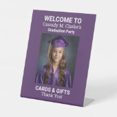 Minimalistisches Foto Abschluss 8. Klasse Sockelschild (Vorderseite)