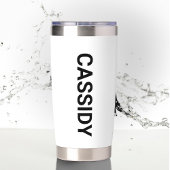 Minimalistisches Foto Abschluss 8. Klasse Thermobecher