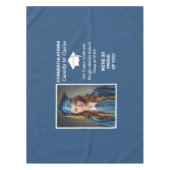 Minimalistisches Foto Abschluss 8. Klasse Tischdecke (Vorderseite)