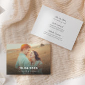 Minimalistisches Foto | ANKÜNDIGUNG DATUM FREIHALT