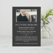 Minimalistisches Foto aus Kohle im liebenden Speic Ankündigung (Stehend Vorderseite)