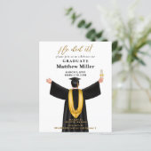 Minimalistisches Foto, das er getan hat Abschluss (Stehend Vorderseite)