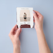 Minimalistisches FOTO Daten speichern - Einfaches Flyer (Gruppe)