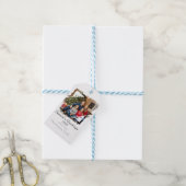 Minimalistisches Foto - Die Begrüßung der Saison p Geschenkanhänger (Mit Garn)
