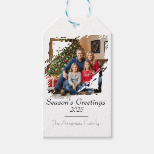 Minimalistisches Foto - Die Begrüßung der Saison p Geschenkanhänger