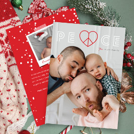 Minimalistisches Foto Feiertagskarte