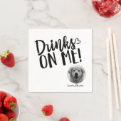 Minimalistisches Foto für stilvolle Haustiere Serviette (Beispiel)