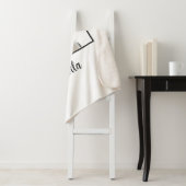 Minimalistisches Foto für Weißhunde Sherpadecke (Beispiel)