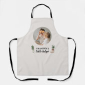 Minimalistisches Foto | Großmutter-Geschenk Schürze (Vorderseite)