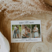 Minimalistisches Foto Hochzeit Speichern Sie die D Einladung