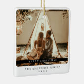 Minimalistisches Foto Keramikornament (Rechts)