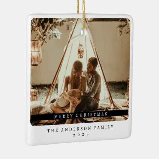 Minimalistisches Foto Keramikornament (Rechts)