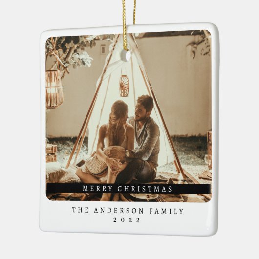 Minimalistisches Foto Keramikornament (Links)