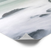 Minimalistisches Foto Küstenlandschaft Poster (Ecke)