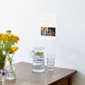 Minimalistisches Foto Probe Abendessen Begrüßungsz Foliendrucke (Ablage(Küche))