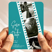 Minimalistisches Foto Save the Date Einladung Magnet